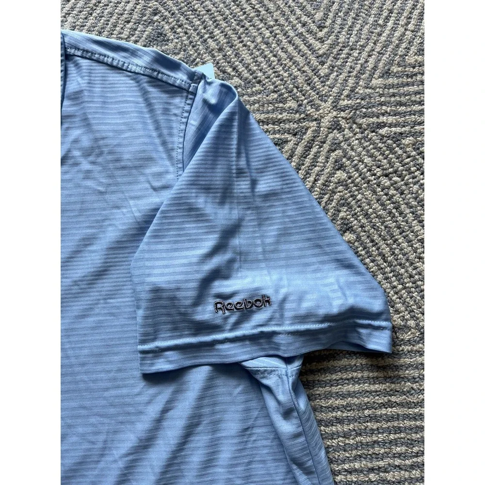 Reebok Polo Shirt - Light Blue - 3XL XXXL - Polyester - Picture 2 of 4
